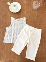 ［ohho］Color capri pants