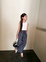 ［comma］Crop double strap camisole