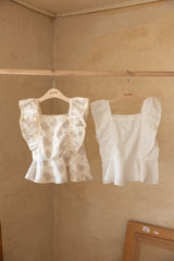 ［perrobebe］Isabel blouse (flower)