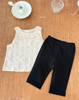 ［ohho］Color capri pants