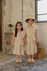 ［OREN］Bien lace frill one-piece