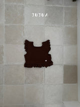 ［jujua］Frill sleeveless tops