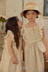 ［OREN］Bien lace frill one-piece