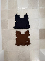 ［jujua］Frill sleeveless tops