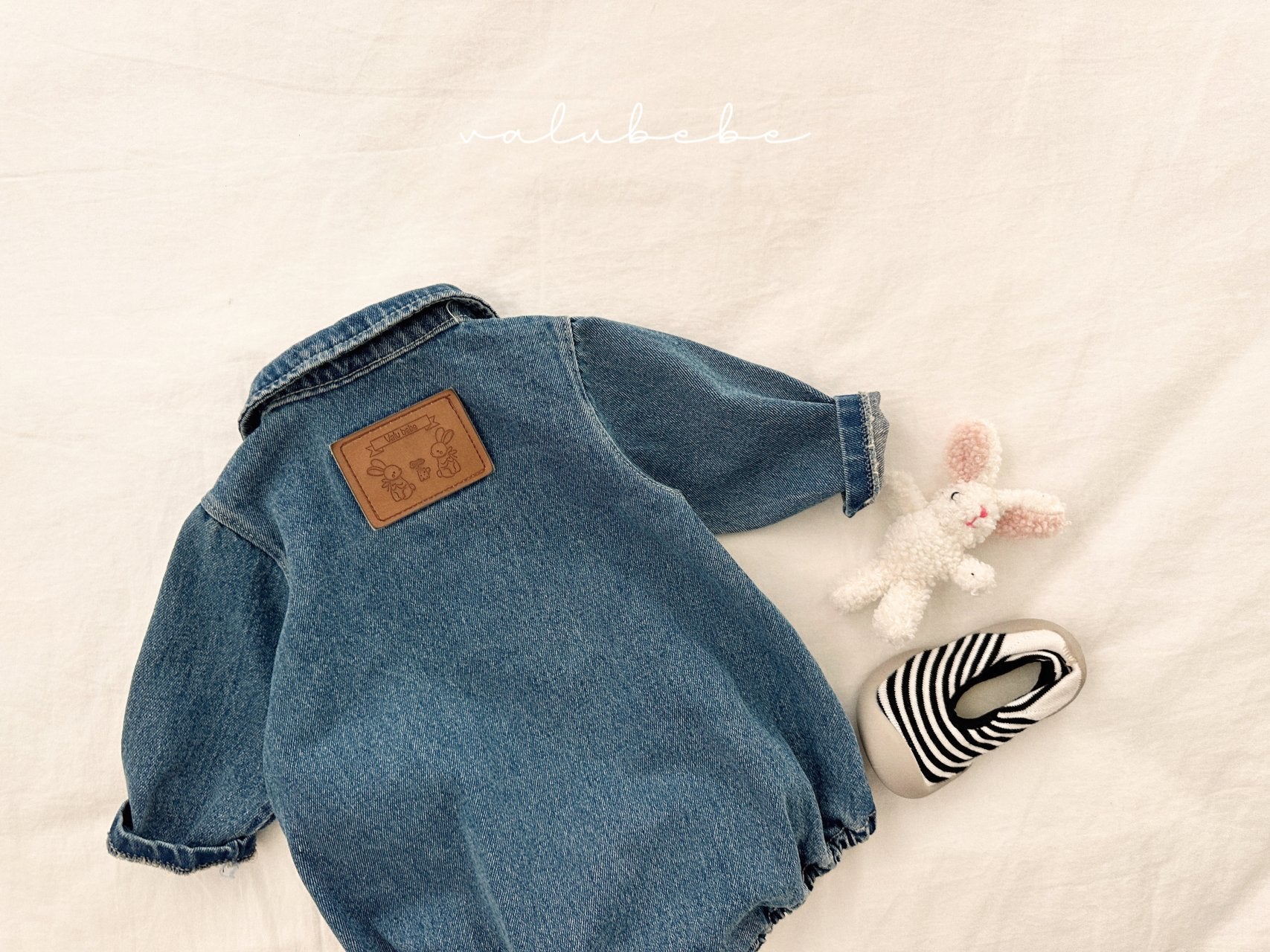 ［valubebe］Toto denim rompers (baby)