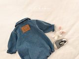 ［valubebe］Toto denim rompers (baby)