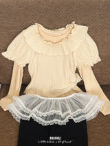 ［BANANAJ］Mimi layered skirt