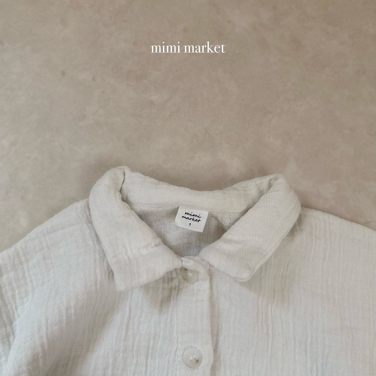 ［mimi market］Standard shirt