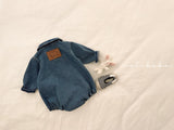 ［valubebe］Toto denim rompers (baby)