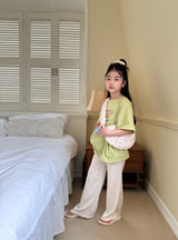 ［comma］Pleats wide flare pants
