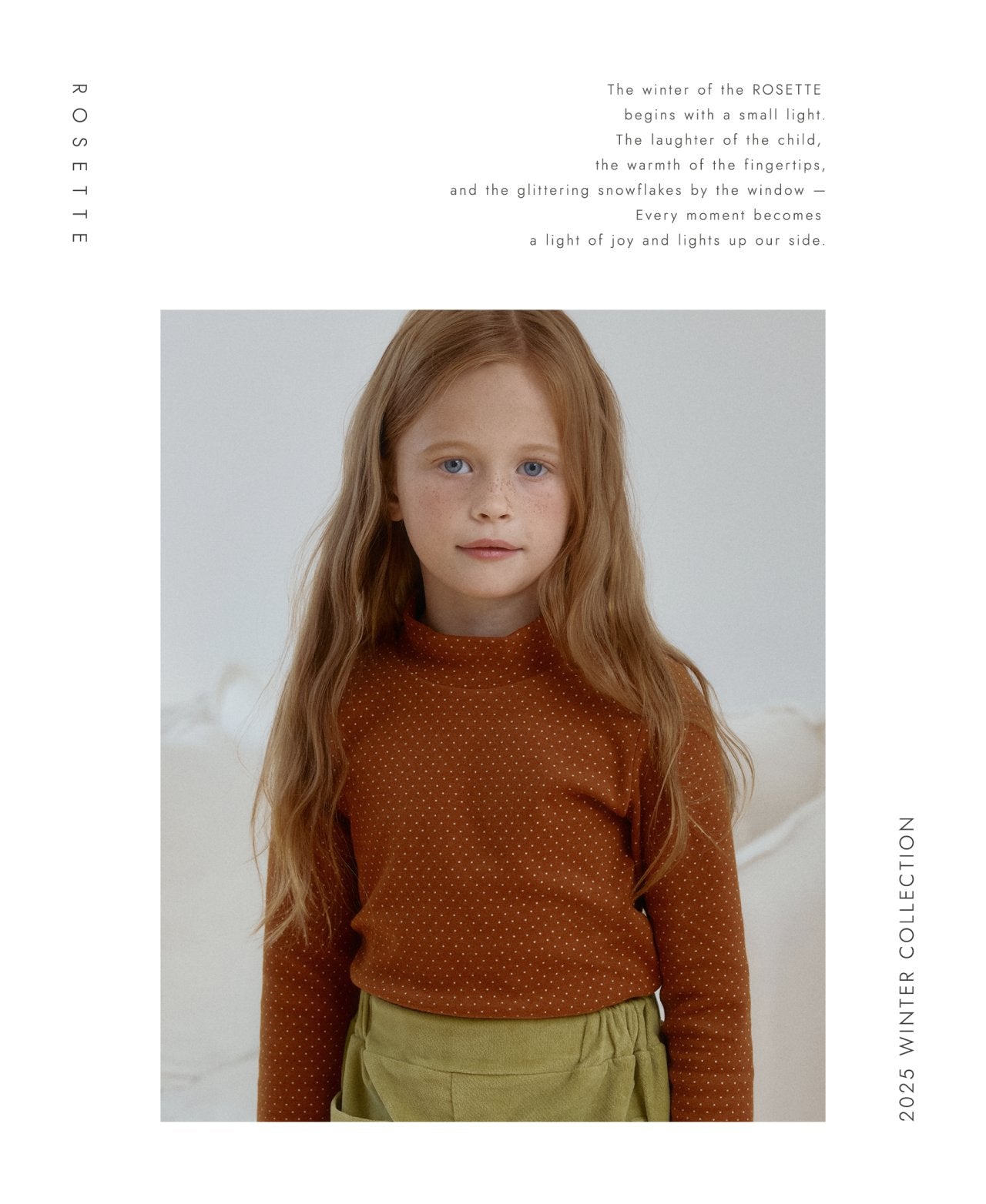 ［ROSETTE］Peanut dot highneck tops