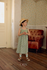 ［OREN］Rosera smock camisole one-piece