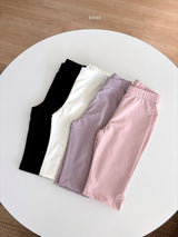 ［ohho］Color capri pants
