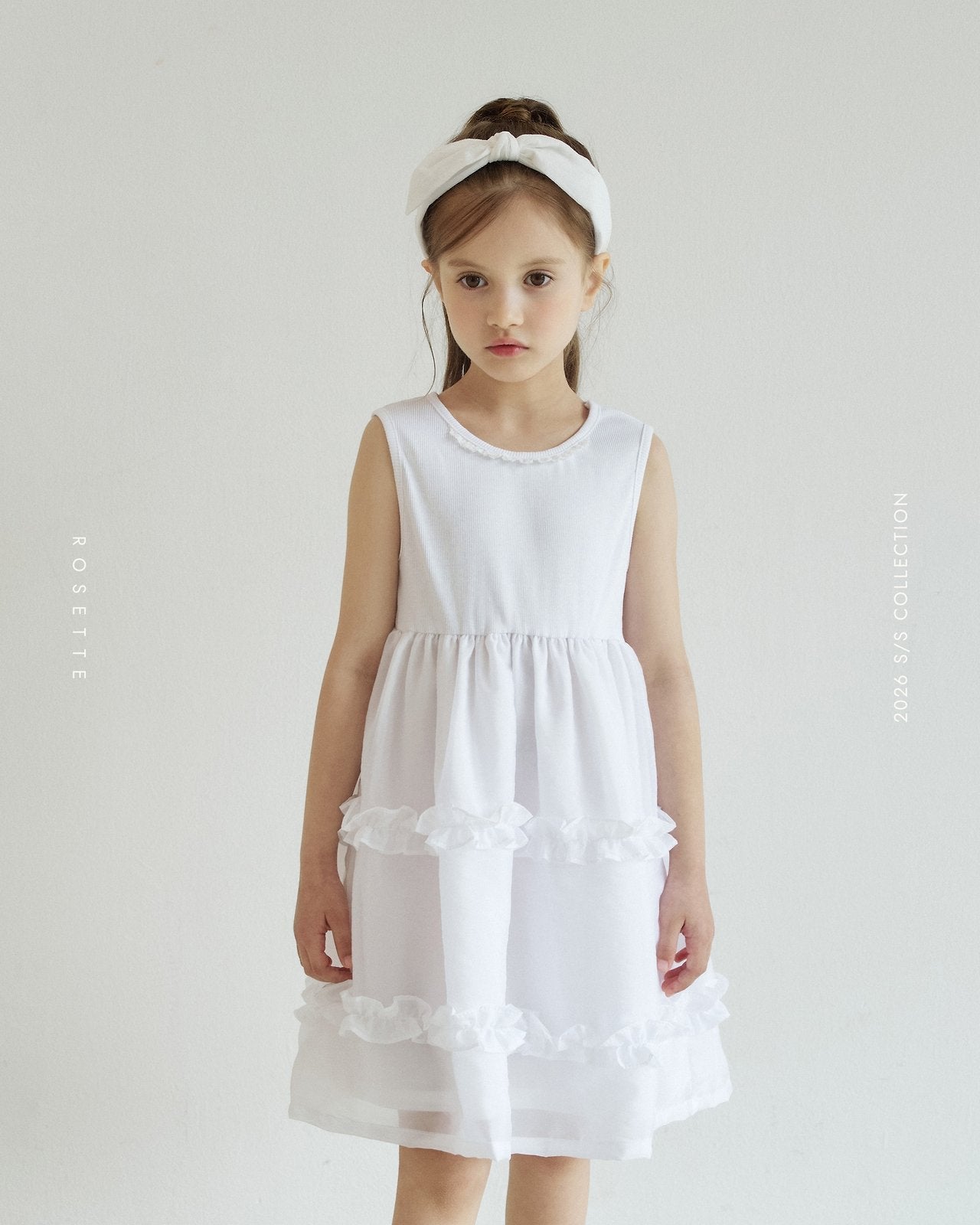 ［ROSETTE］Audrey frill one-piece