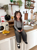 ［second moment］Juju stripe shasha tops