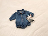 ［valubebe］Toto denim rompers (baby)