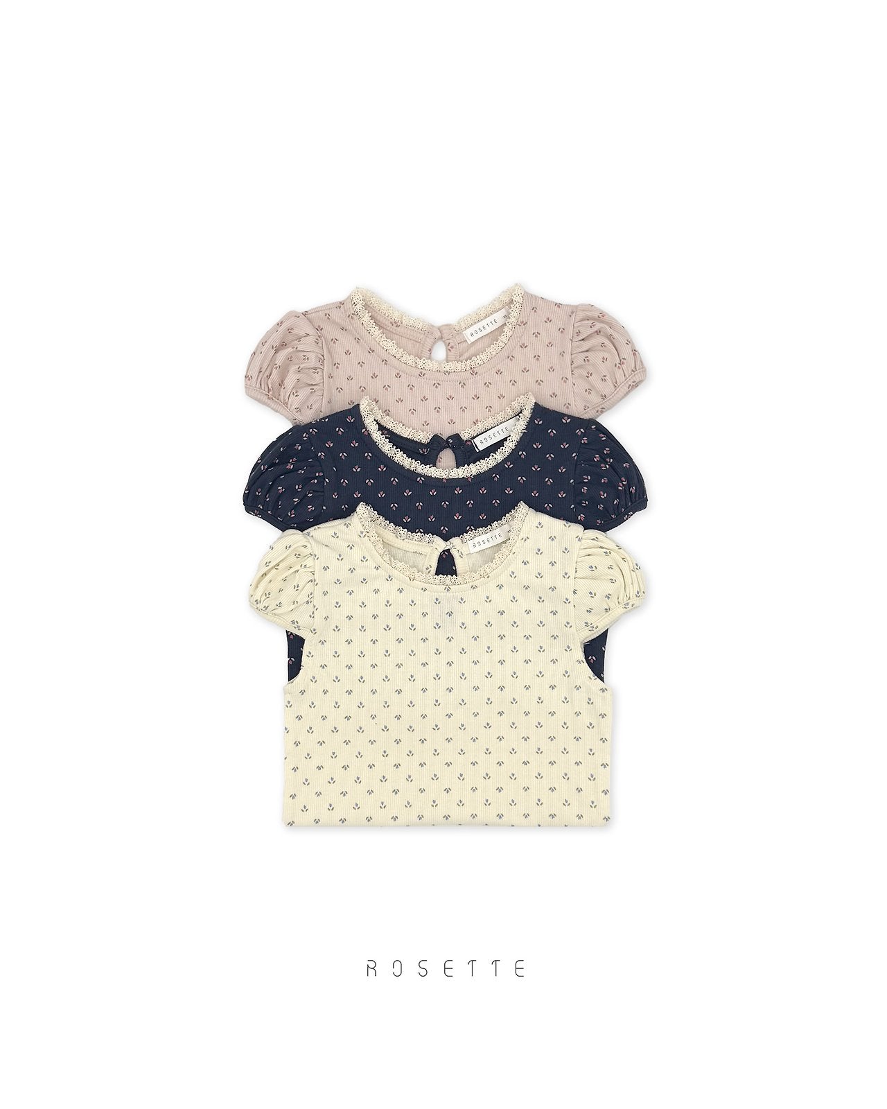 ［ROSETTE］Tulip puff tee