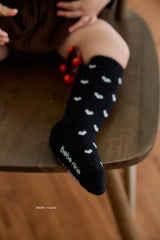 ［bebenine］Nine Heart Knee Socks Set
