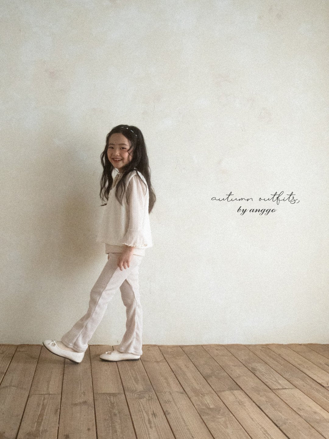 ［anggo］Crepe pants