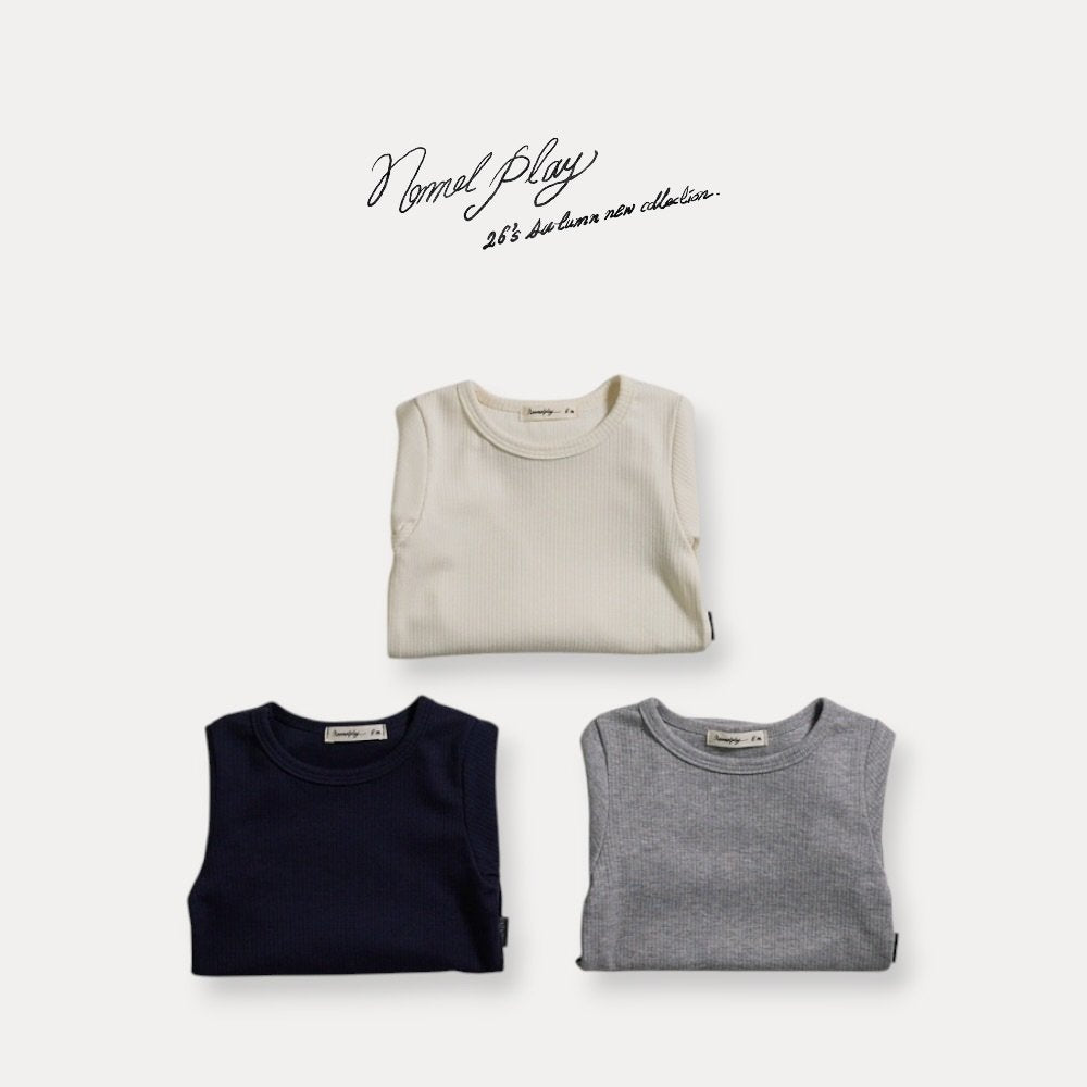 ［normalplay］Softy Autumn Long Sleeve Tee