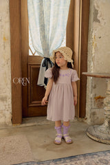 ［OREN］Amelie vintage check one-piece