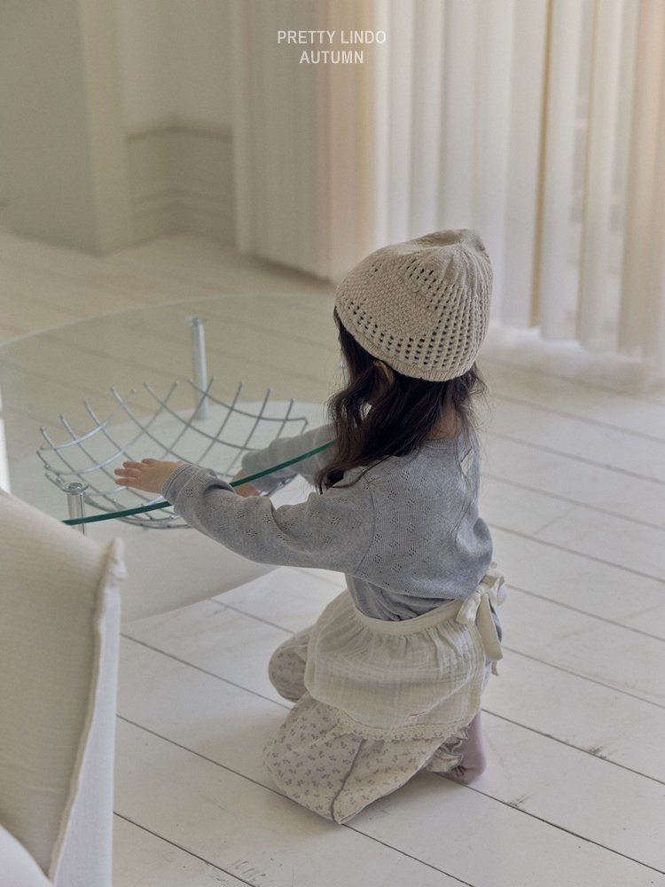 ［LINDO］Knit daily tee
