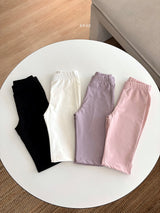 ［ohho］Color capri pants