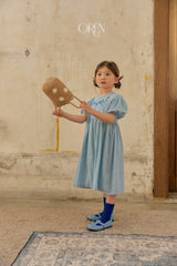 ［OREN］Amelie vintage check one-piece