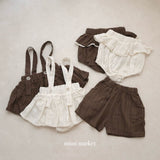 ［mimi market］Hana suspender bloomer skirt