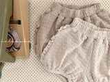 ［valubebe］Jacquard frill pumpkin pants (baby & kids)