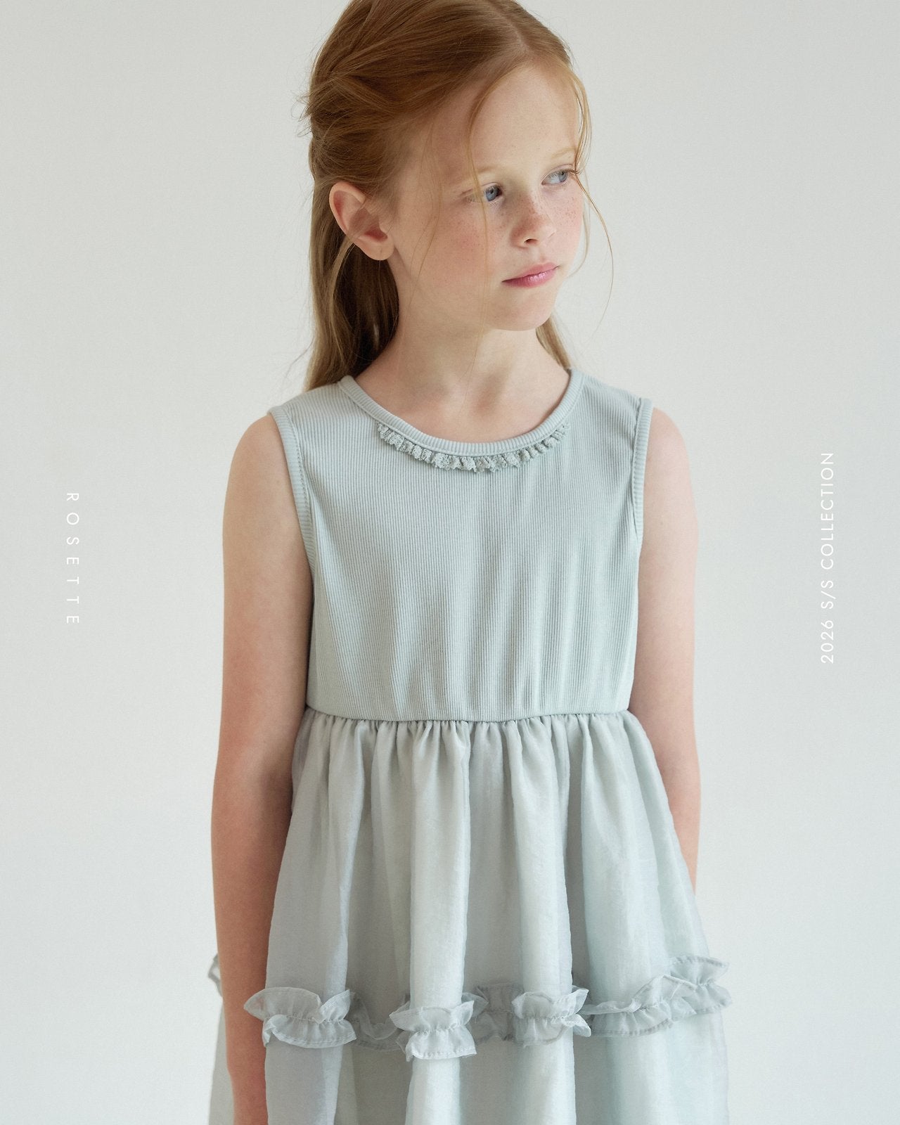 ［ROSETTE］Audrey frill one-piece