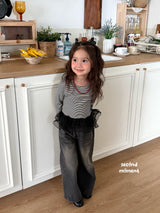［second moment］Muse denim pants