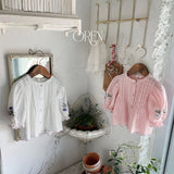 ［OREN］Mellia embroidery blouse