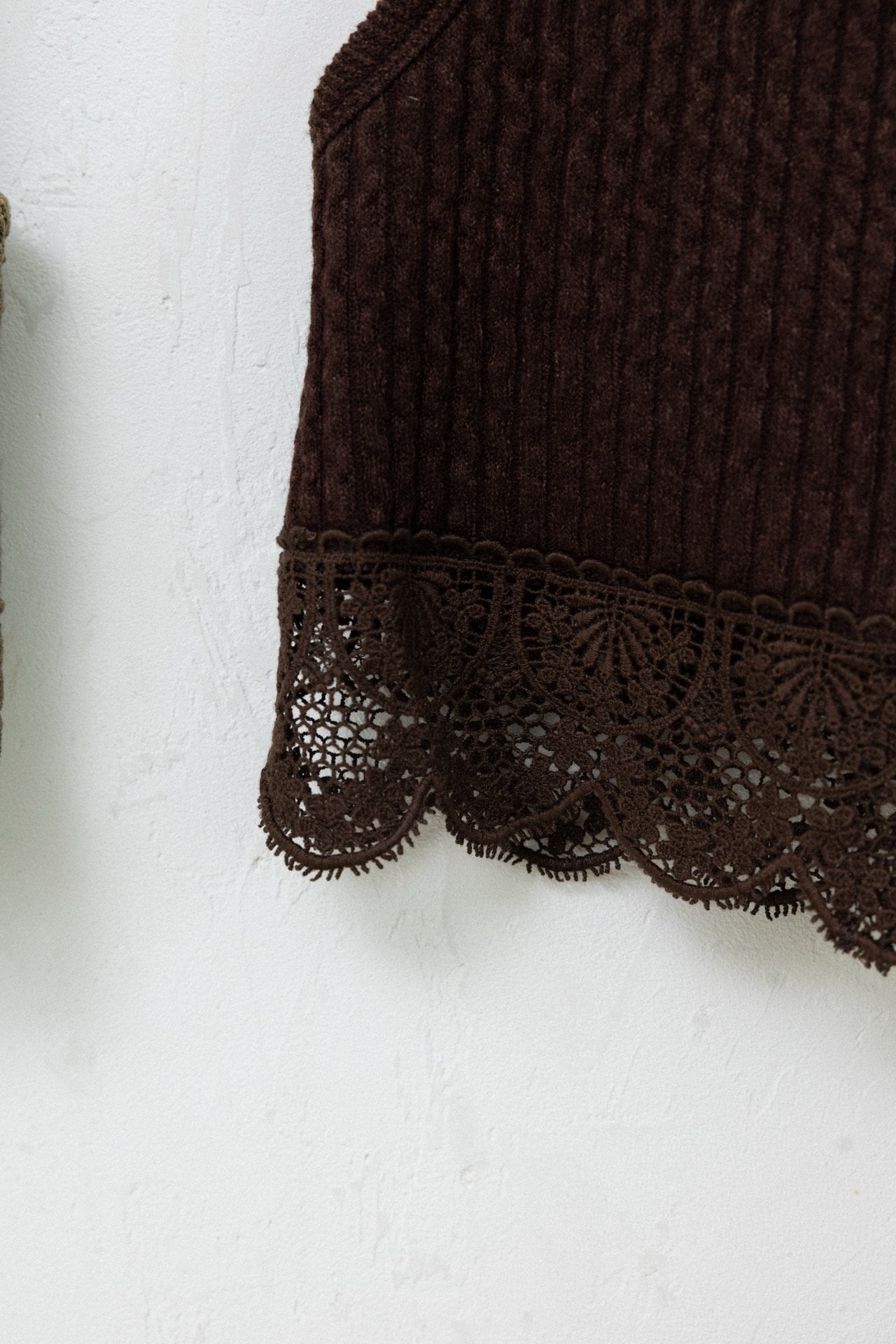 ［perrobebe］Ivy knit vest