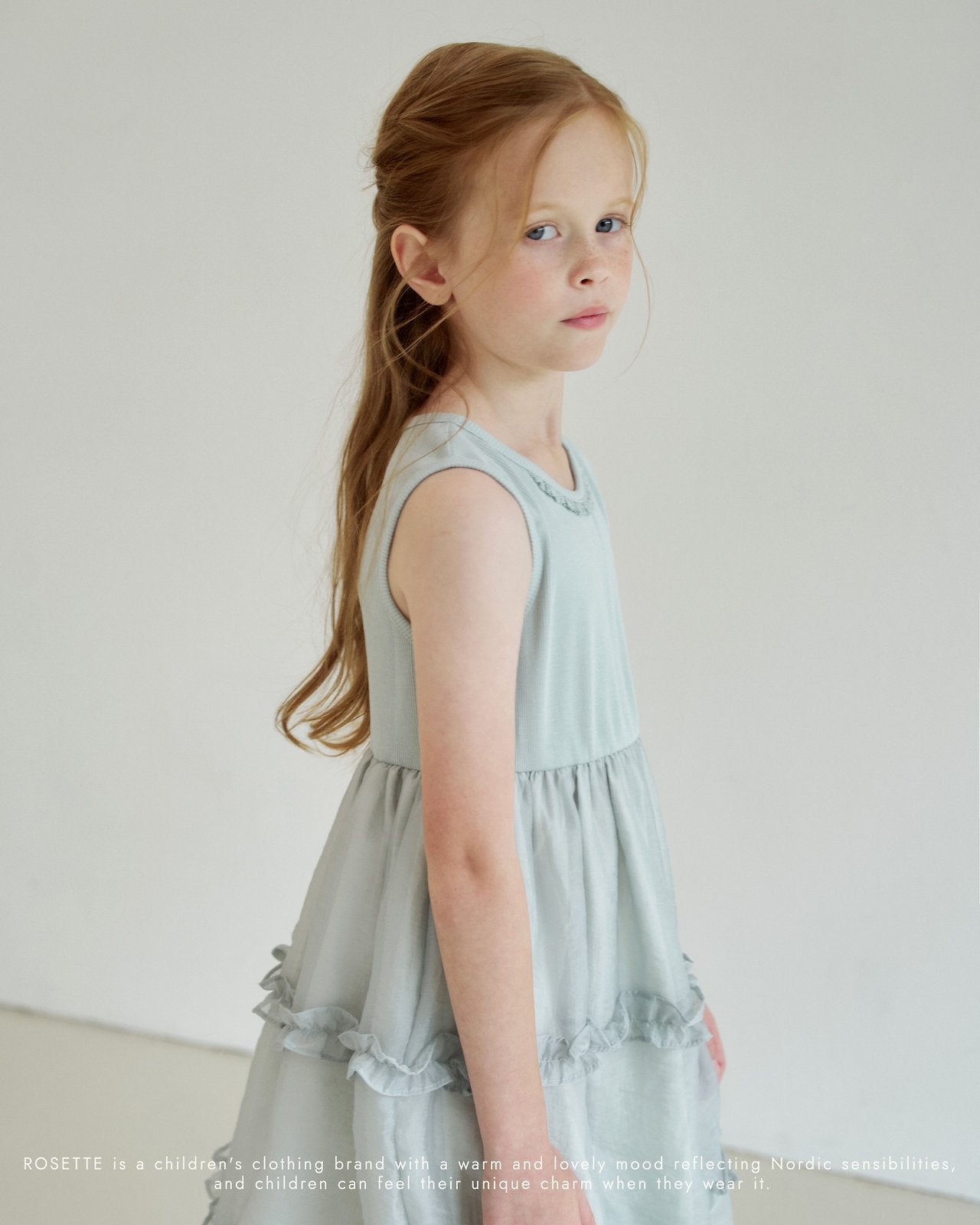 ［ROSETTE］Audrey frill one-piece