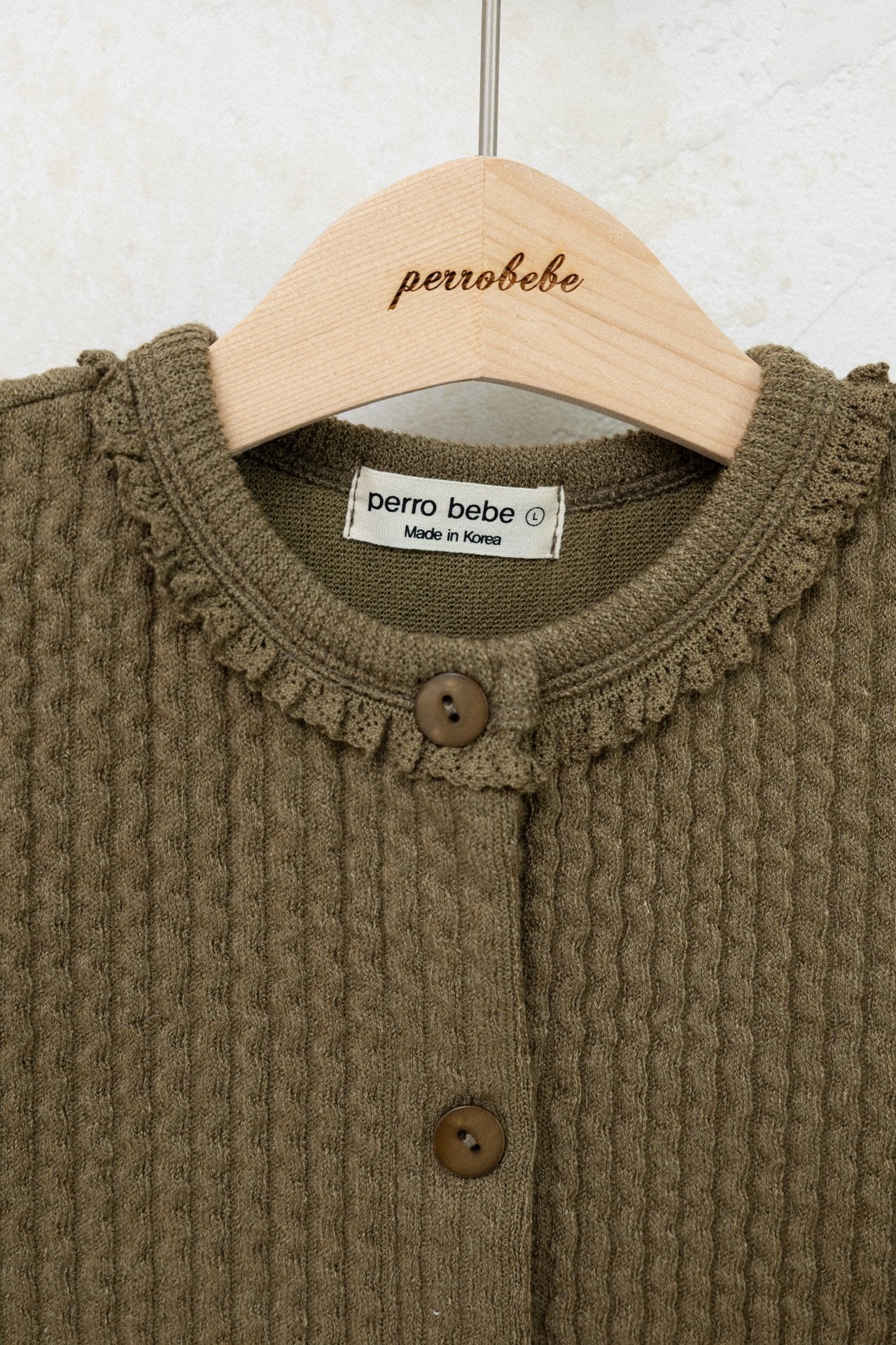 ［perrobebe］Ivy knit vest