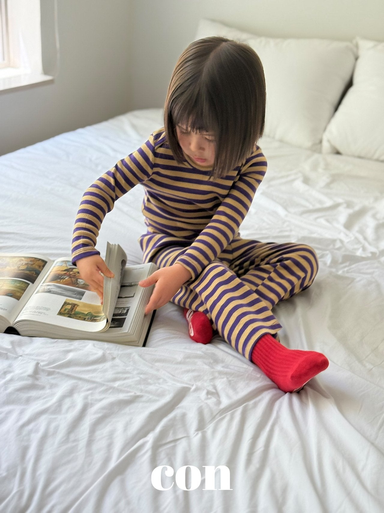 ［con］Autumn honeybee pants
