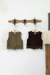 ［perrobebe］Ivy knit vest