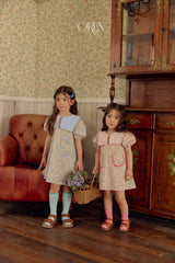［OREN］Calina scallop collar one-piece