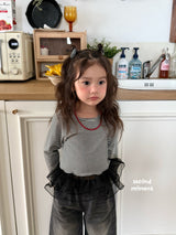 ［second moment］Juju stripe shasha tops