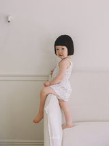 ［melmel］Mini flower one-piece