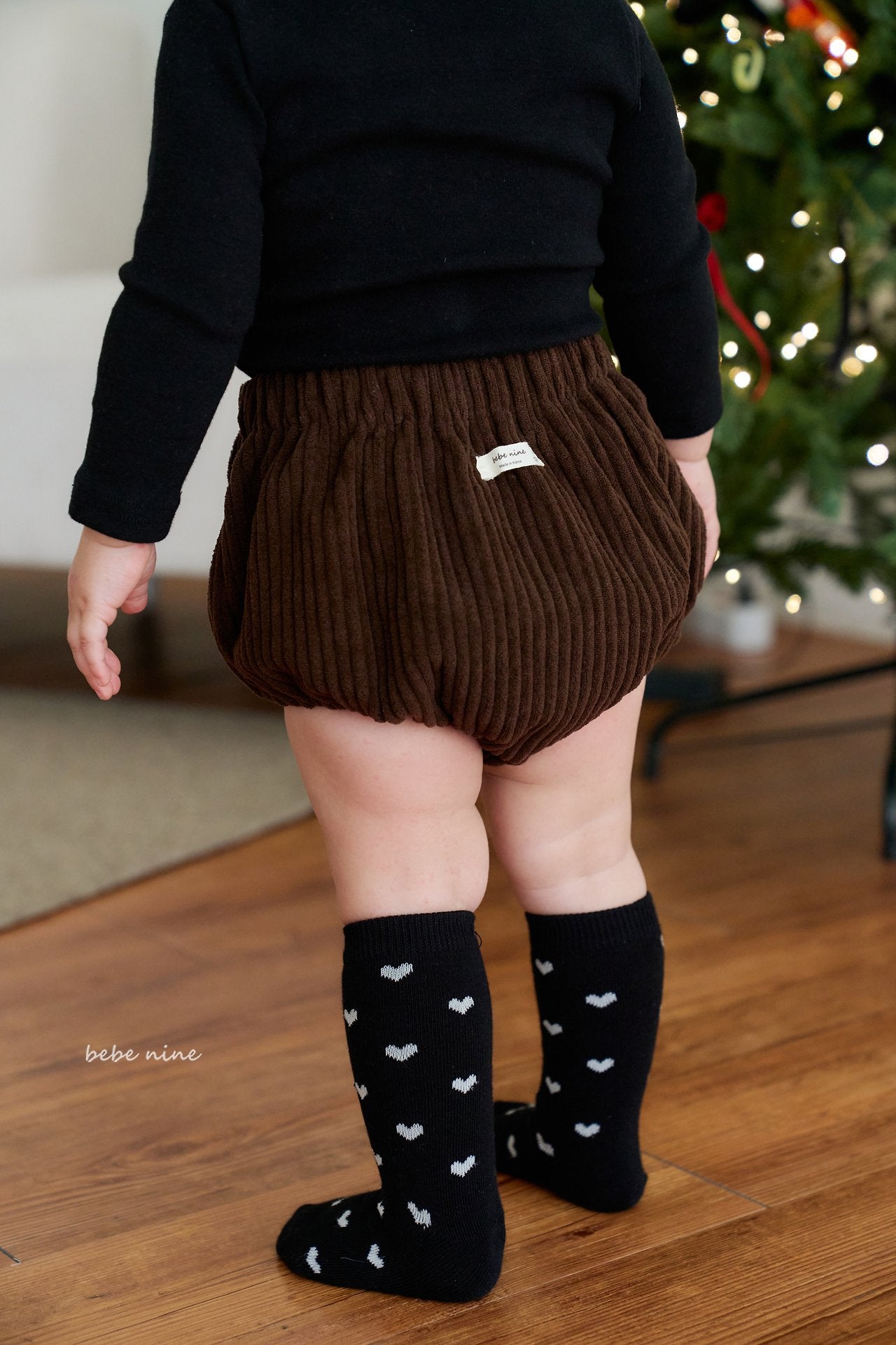 ［bebenine］Nine Heart Knee Socks Set