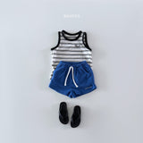 ［Bonito］Double stripe sleeveless