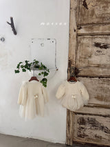 ［marron］Cherry shasha dress