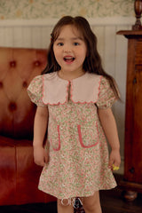 ［OREN］Calina scallop collar one-piece