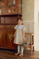 ［OREN］Calina scallop collar one-piece