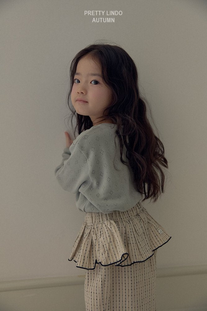 ［LINDO］Knit daily tee