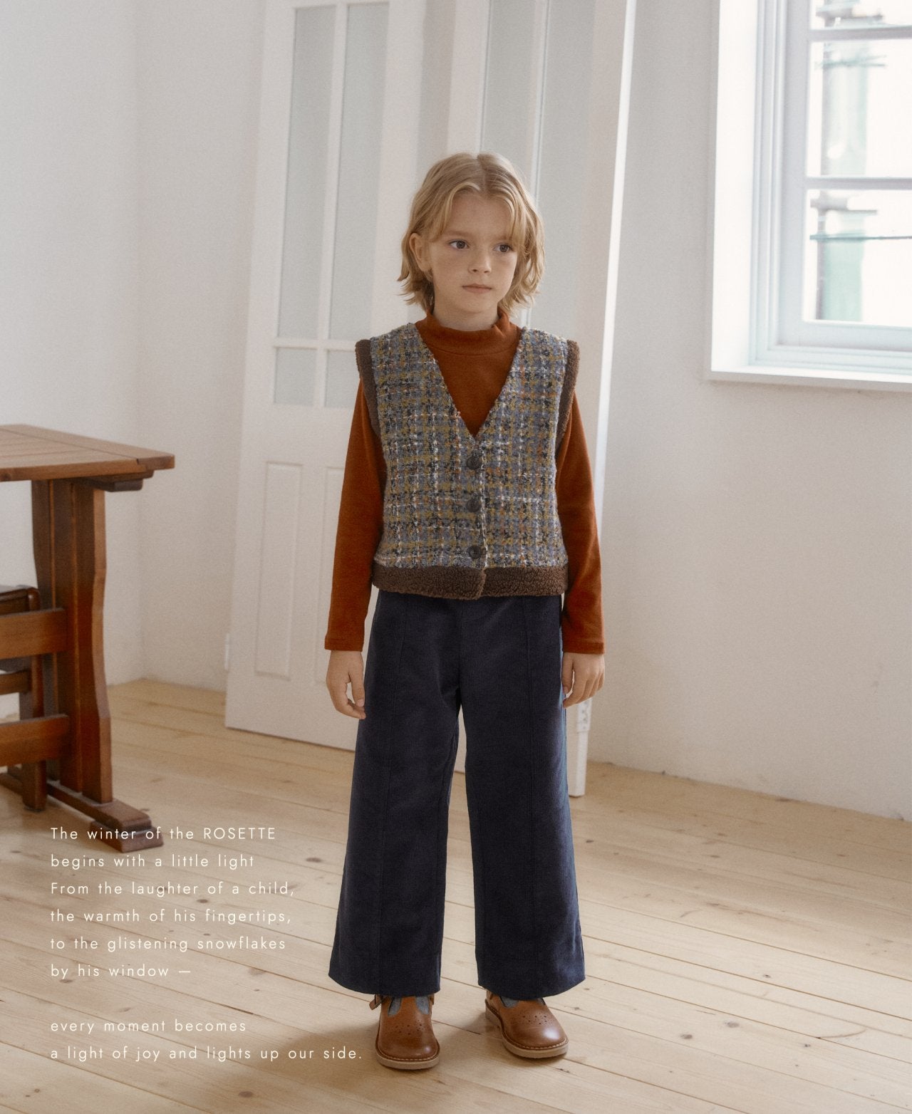 ［ROSETTE］Almond highneck tops