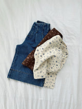 ［azalea］Roem tuck denim pants (kids)