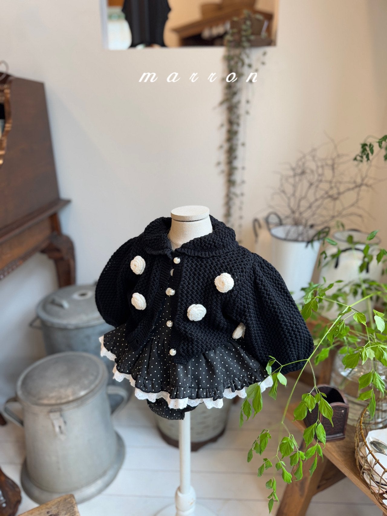 ［marron］Mimi dot bloomer